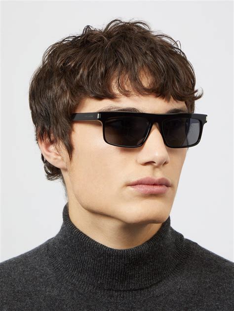 black ysl shades|YSL shades men.